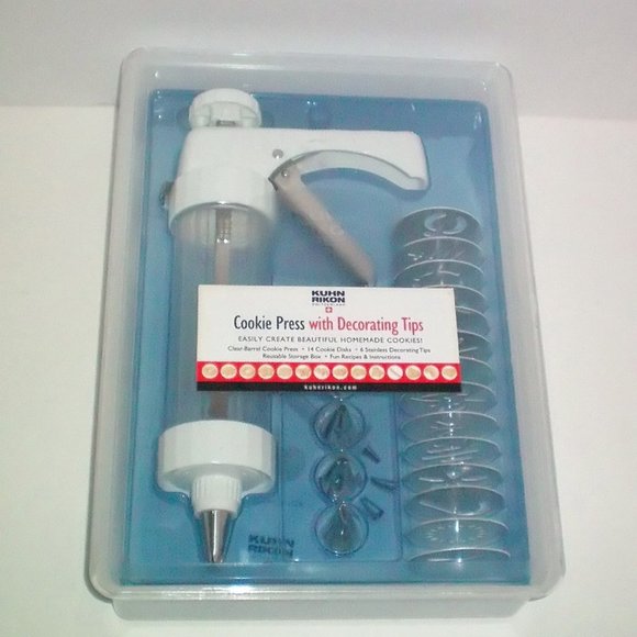 Kuhn Rikon Kitchen Kuhn Rikon 246clb Clear Cookie Press With